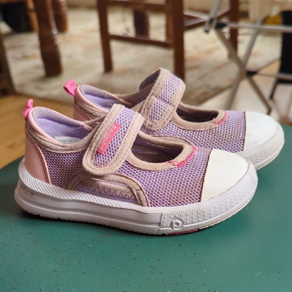 Pediped Sun Breezy Mesh Sandals, Size 8.5 Toddler